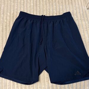 Adidas Men's Deep Blue Athletic Shorts